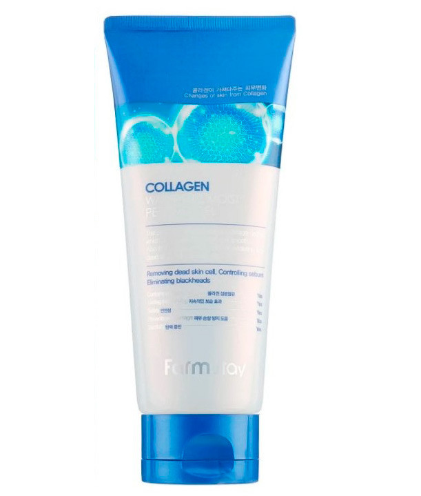 Пілінг гель-скатка FarmStay Collagen Water Full Peeling Gel 180 мл