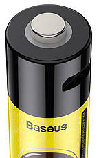 Батарейки акумуляторні Baseus Li-ion AA 1.5 А 4 шт Жовтий/ Чорний (PCWH000311), фото 4
