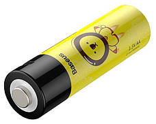 Батарейки акумуляторні Baseus Li-ion AA 1.5 А 4 шт Жовтий/ Чорний (PCWH000311), фото 5