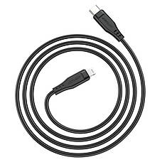 Кабель для зарядки телефона/ смартфона ACEFAST C3-01 Type-C - Lightning 3 A 1.2 м Чорний, фото 3