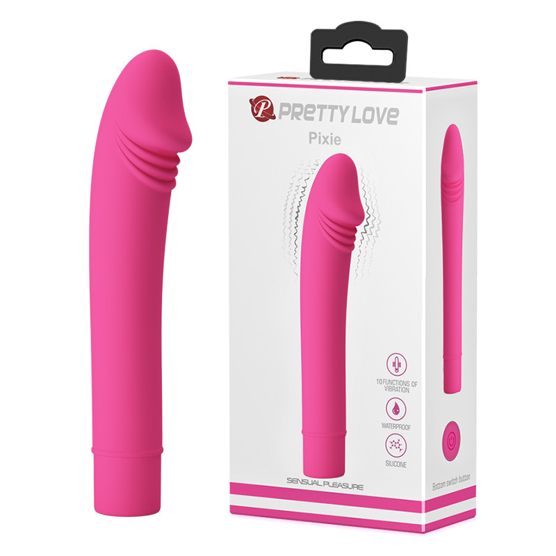Реалістичний вібратор - Pretty Love Pixie Vibrator Pink