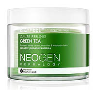 Трехслойные пилинговые диски с зеленым чаем Neogen Dermalogy Bio Peel Gauze Peeling Green Tea 30 шт