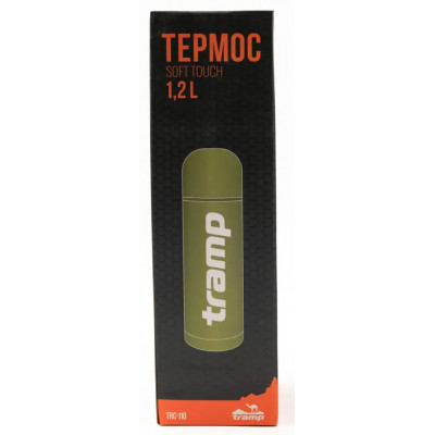 Термос Tramp Soft Touch 1.2 л Khaki (TRC-110-khaki) - Вища Якість та Гарантія! - фото 2 - id-p1558747705