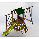 Ігровий комплекс Ранчо — дитячі майданчики з дерева, фото 3