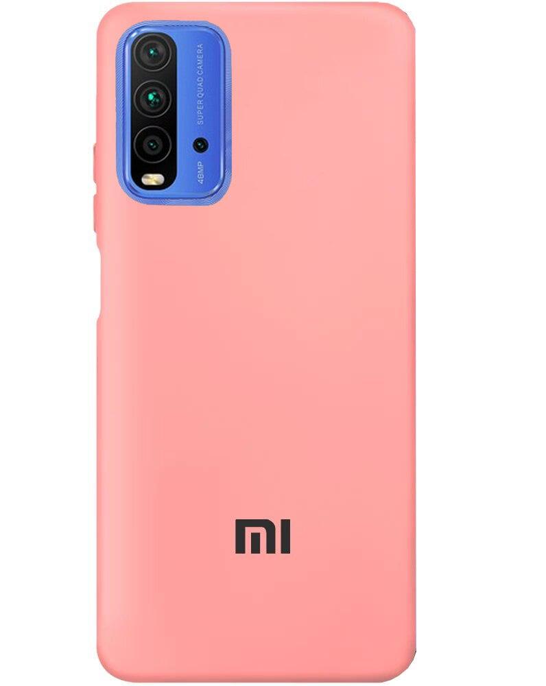 Чохол Silicone case Premium для Xiaomi Redmi 9T Pink (04) рожевий