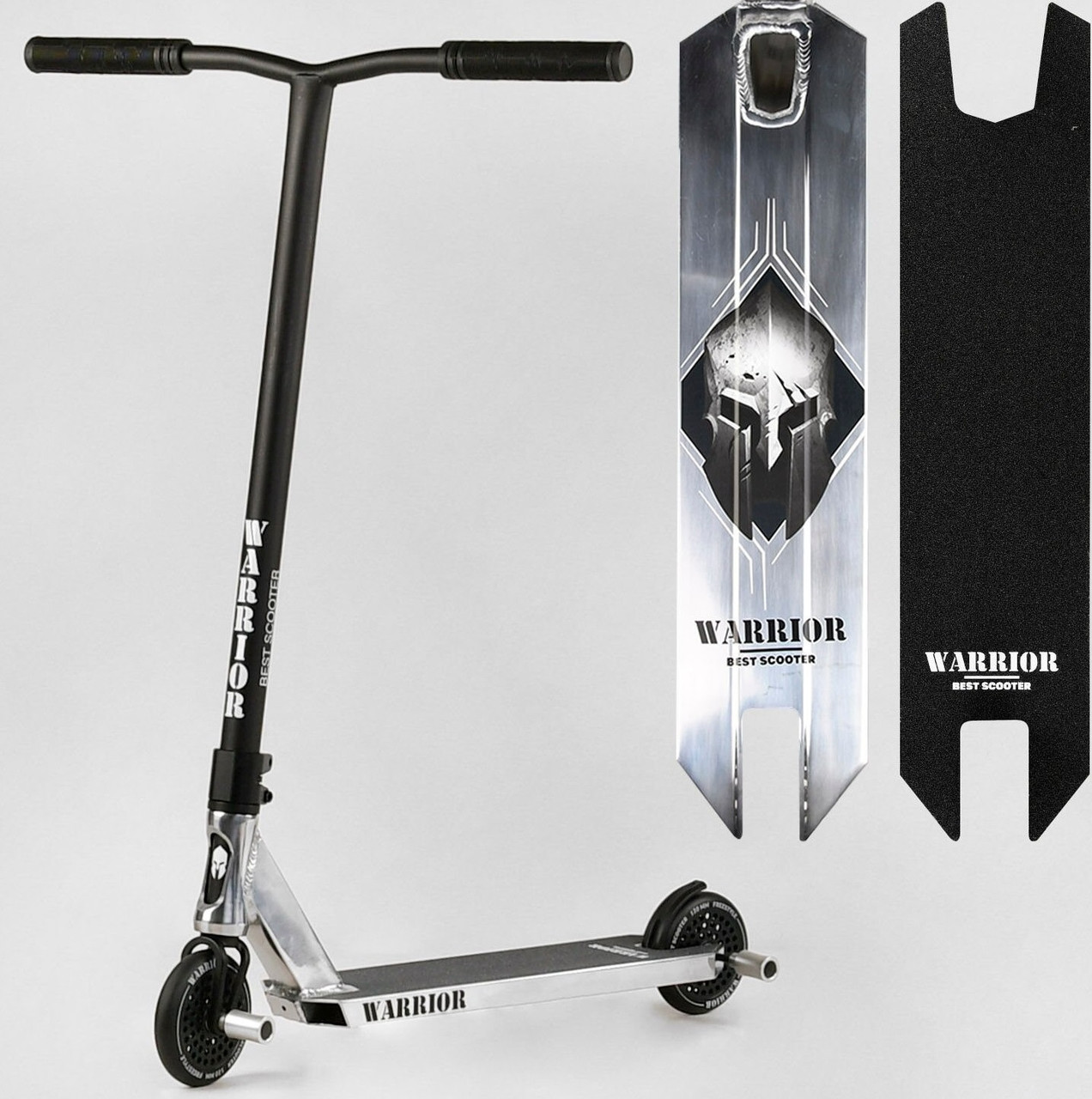 Самокат трюковий Best Scooter "Warrior", пеги, HIC-система, Т-30401, фото 1