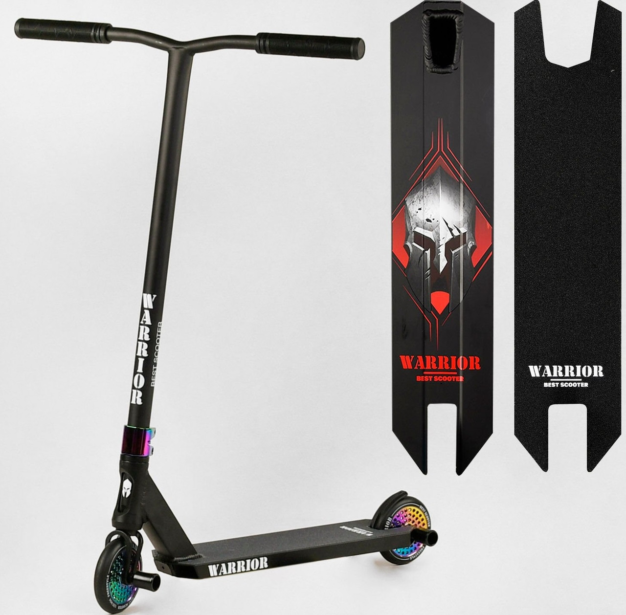 Самокат трюковий Best Scooter "Warrior", пеги, HIC-система, Т-60738, фото 1