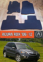 ЕВА коврики Акура РДХ 2006-2012. EVA резиновые ковры на Acura RDX (TB1)