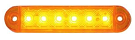 Фонарь габаритный диодный 6 LED 12 / 24V