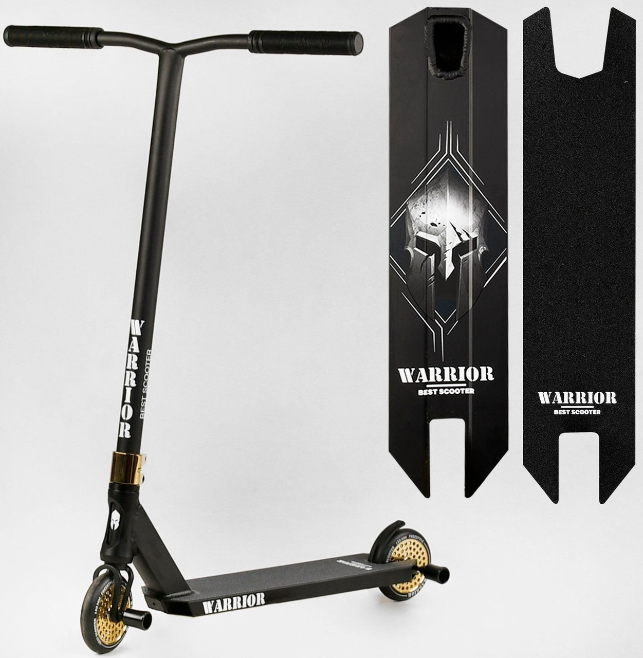 Самокат трюковий Best Scooter "Warrior", пеги, HIC-система, Т-50615, фото 1