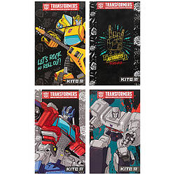 Блокнот-планшет Kite Transformers A6, 50 арк, нелінований TF21-195