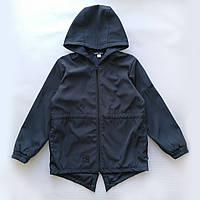 Куртка-ветровка удлиненная для мальчика 158