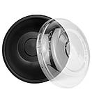 Контейнер з кришкою для холодних страв 600 мл чорний (уп/25), фото 3