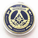 Масонська монета багатства Всесвітнього життя, фото 3