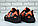 Чоловічі кросівки Adidas Yeezy Boost 700 Wave Runner Red Black (Адідас Ізі Буст 700 чорно-червоні) 43, фото 3