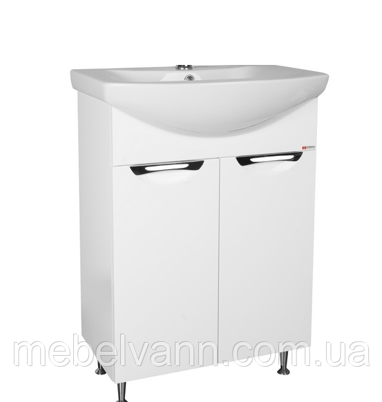 Тумба Оскар з умивальником Ізео 55 т1, фото 1