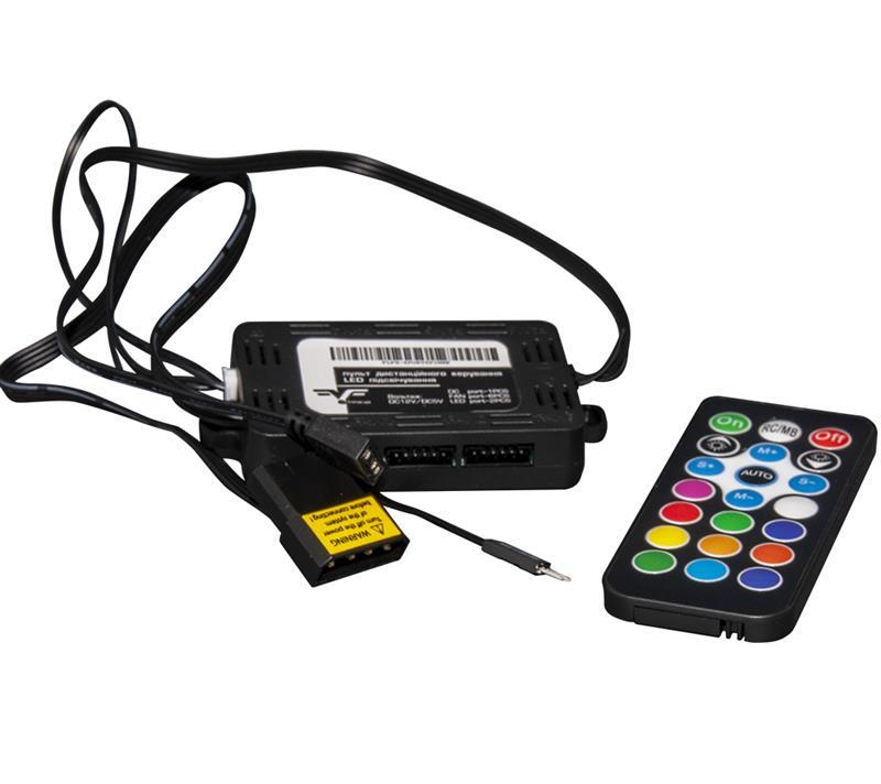 Хаб для керування RGB-підсвіткою Frime 6FAN port+1LED port (FLFH-6port6pinRF)