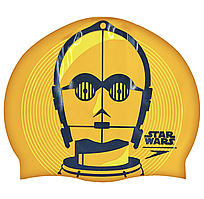 Шапочка для плавання SPEEDO SLOGAN PRINT 808385C797 Star Wars C3PO оранжевий-чорний