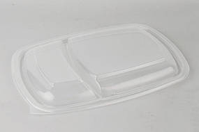 Кришка РР до пластикового контейнера прозора 230*170*22,5 мм.