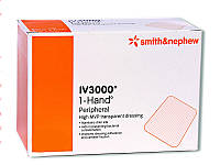 IV3000 6х7см - Влагозащитный пластырь для фиксации катетеров (с рамкой)