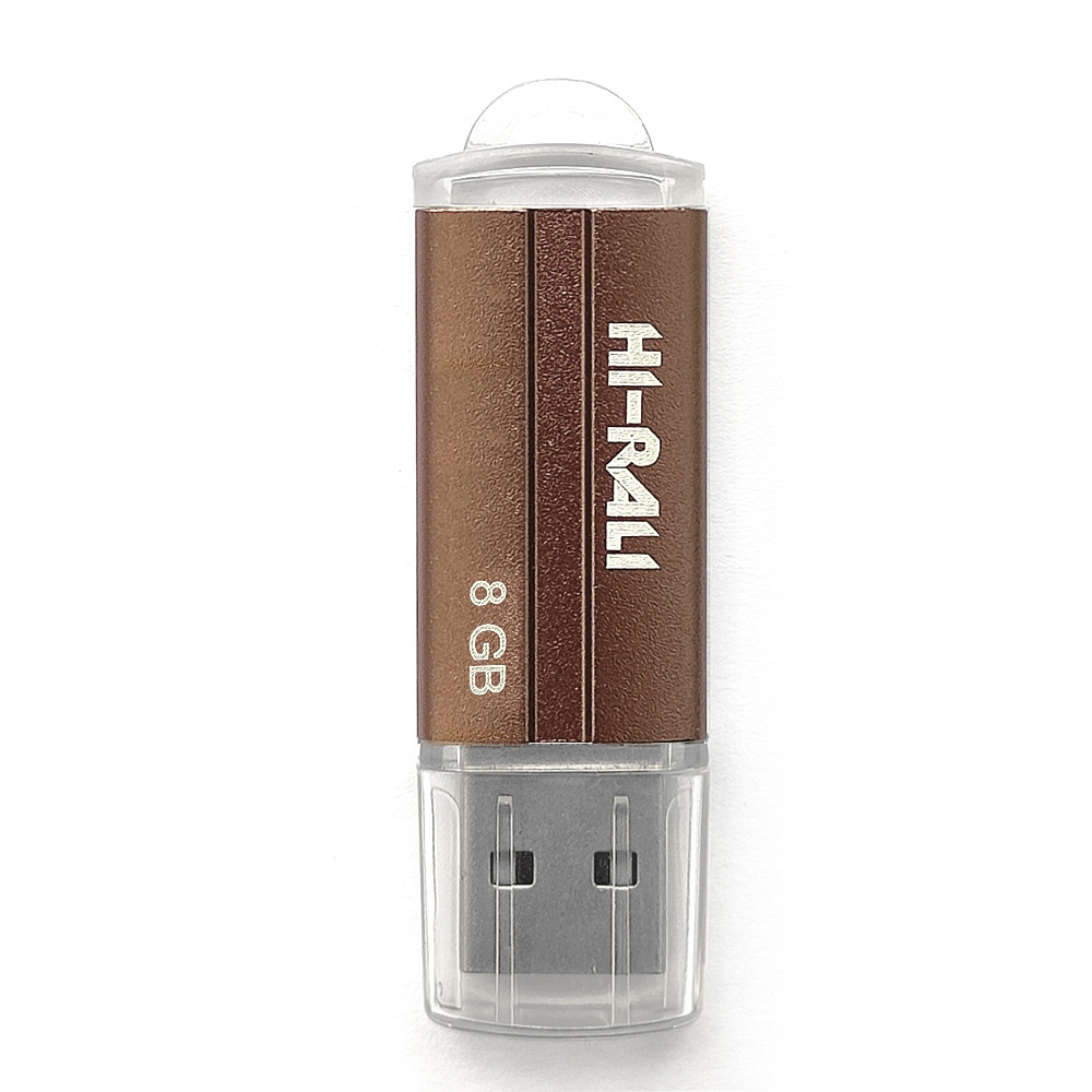 Накопичувач USB 8GB Hi-Rali Corsair серія бронза
