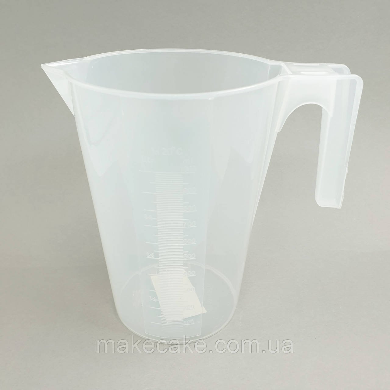Стакан мірний (глечик) пластиковий великий — 1 л, фото 1