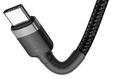 Кабель USB Type C to Type C 3A Cafule PD2.0 CATKLF-GG1 black Baseus 1m, фото 4