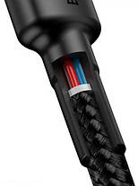 Кабель USB Type C to Type C 3A Cafule PD2.0 CATKLF-GG1 black Baseus 1m, фото 6