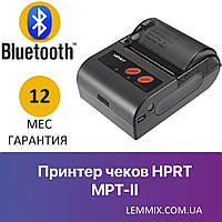 Портативний Bluetooth принтер чеків HPRT MPT-2 (ширина чека 58 мм)