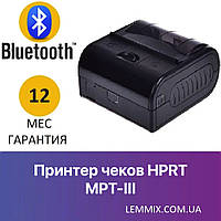 Портативный Bluetooth принтер чеков HPRT MPT-3 (80 мм)