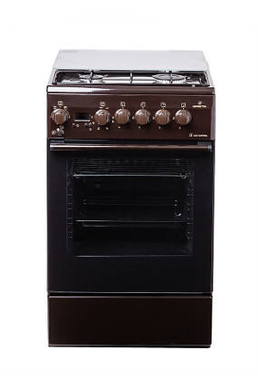 Плита комбінована Greta 1470-ГЕ-55А коричневий GE 570B MG 28(B) (20997), фото 2