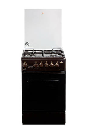 Плита комбінована Greta 1470-ГЕ-55А коричневий GE 570B MG 28(B) (20997), фото 2