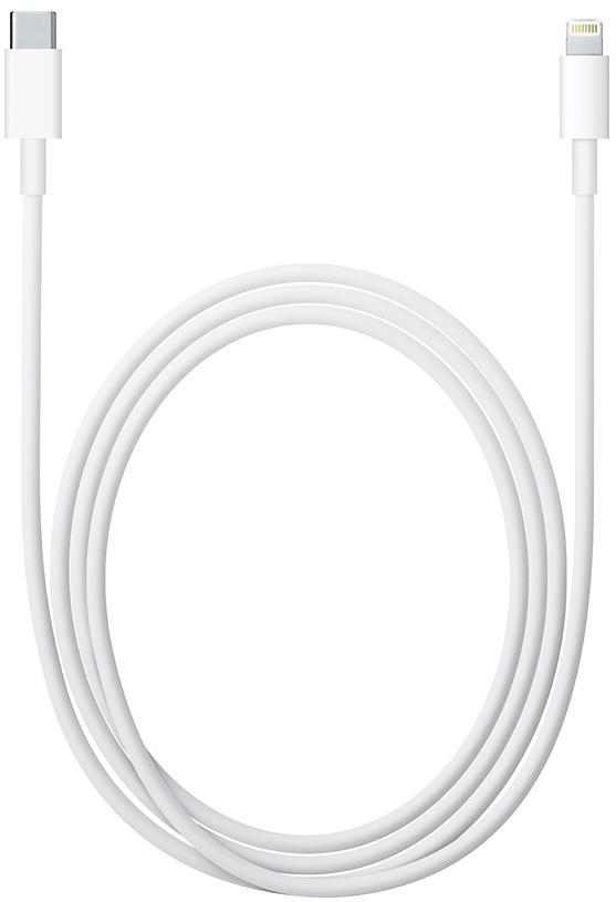 Кабель USB Type C to Lightning (MKQ42ZM/MKQ42FE) white 2m, фото 1