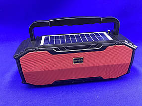 Портативна колонка KIMISO Bluetooth KMS-129 з сонячною батареєю міні динамік