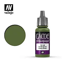 Густий зелений. Фарба водорозчинна акрилова 17 мл. VALLEJO Game Color 72146