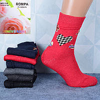 Женские носки Rompa 118 махровые Размер 37-41 В упаковке 20 пар