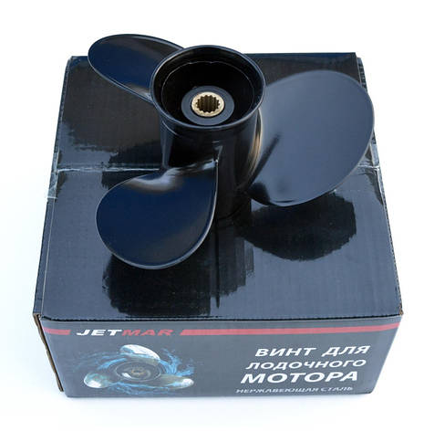 Гвинт гребний для човнового мотора JETMAR Yamaha 85-115HP 13 × 19-K JY JETMAR алюмінієвий, фото 1
