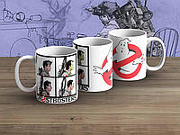 Чашка Охотники за привидениями "Герои и лого" Ghostbusters