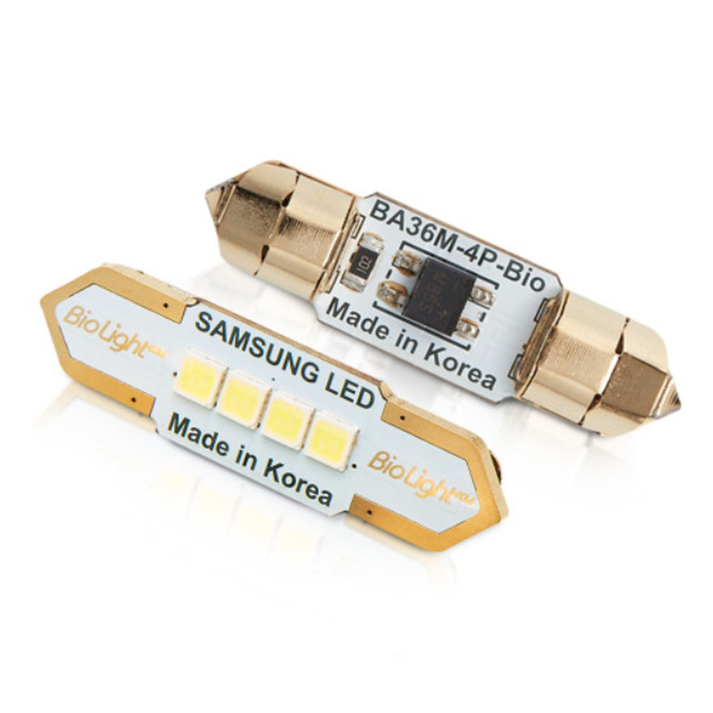 LED лампа світлодіодна (1 шт.) BioLight С5W (36 мм.) SV8.5-8, фото 1