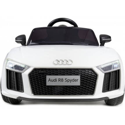 Дитячий електромобіль AUDI HL-1818 білий (42300132) (ліцензійний), фото 1