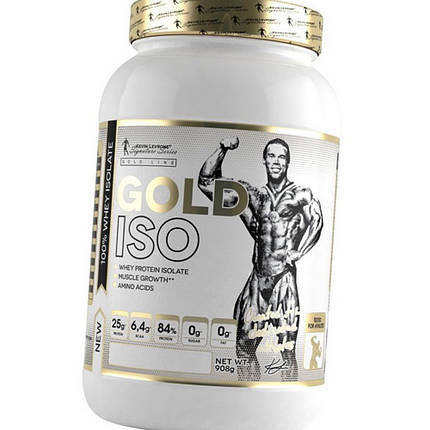 Ізолят сироваткового протеїну (білка) Kevin Levrone Gold ISO 980 g хіт продажів, фото 1