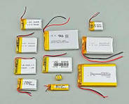 Акумулятори літій-іонні (Li-Ion) від 35mah до 2000mAh