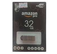 Флеш накопитель USB 32Gb Amazon pro FIT флешка (металл)