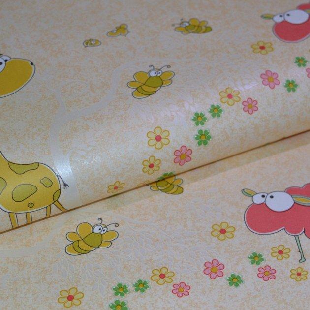 Шпалери паперові Континент Ойка бежевий 1331