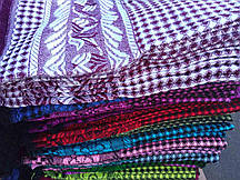 Від 10 шт. Вовняна хустка Вафелька (Більший) Бабусин хустка 75*75 см купити гуртом в інтернет-магазині