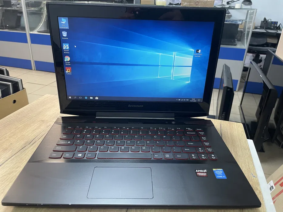 Ноутбук Lenovo Y40-80 14 FHD i7 5500U/16gb/256Gb SSD/Radeon R9 M275, фото 1