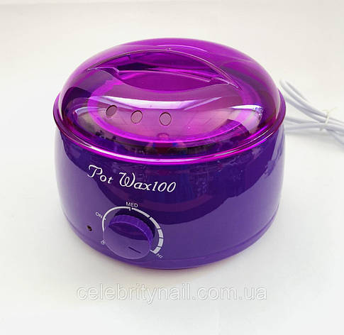 ВОКОПЛАВ БАНОЧНИЙ PRO-WAX 100 З РЕГУЛЯТОРОМ ТЕМПЕРАТУРИ фіолетовий, фото 1