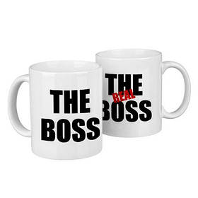 Парні гуртки The real boss подарунок на день закоханих