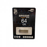 Флеш накопитель USB 64Gb Amazon pro FIT (металл) флешка