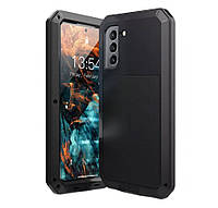 Противоударный чехол Primo Doom Armor для смартфона Samsung Galaxy S21 (SM-G991) - Black